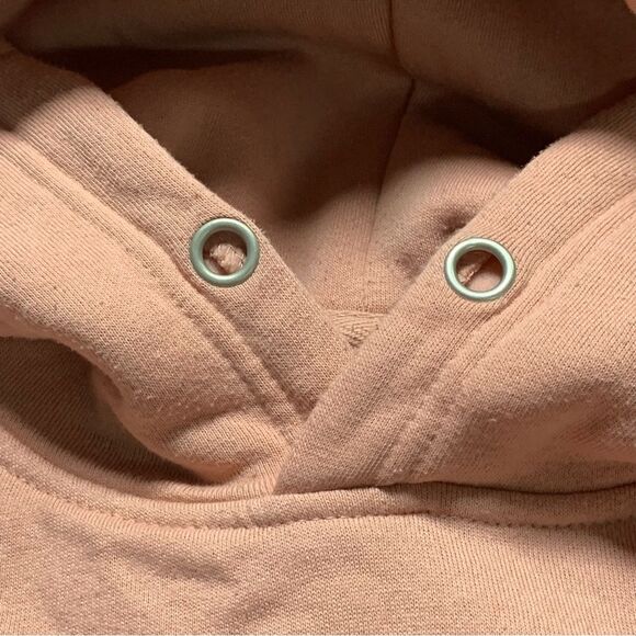 Reflex Hoodie Dusty Pink Color Soft Sweatshirt Material - Picture 5 of 8